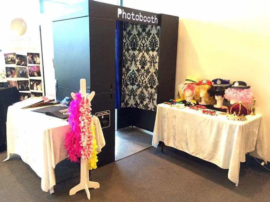 Glam Photobooths - Classic Photo Booth at Wedding Expo